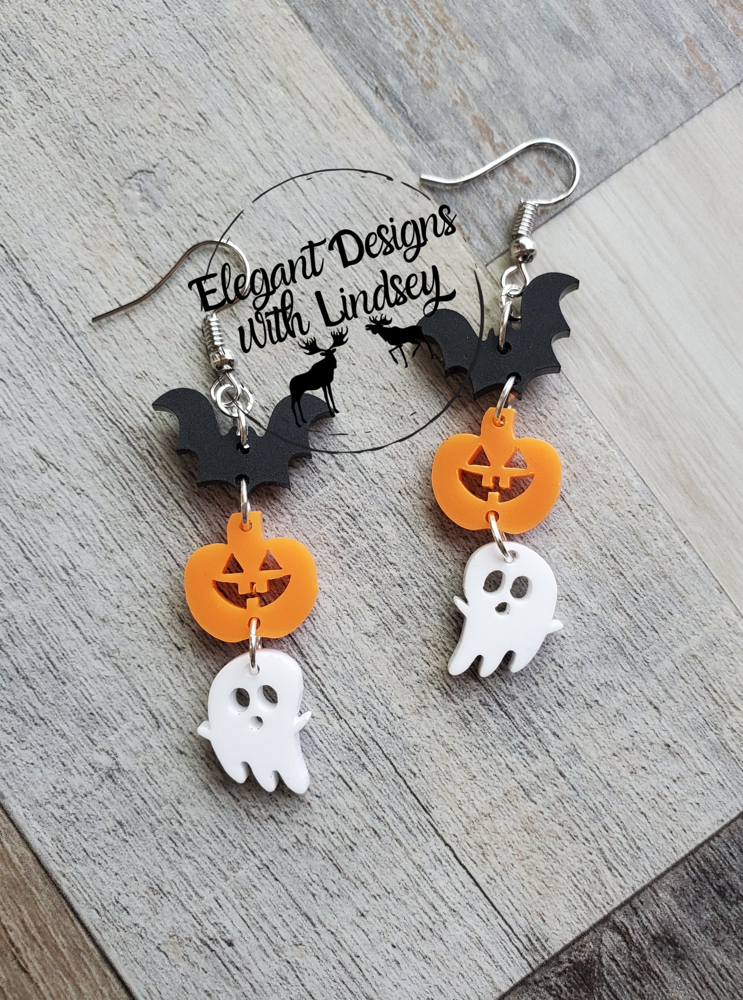 Halloween Trio Acrylic Earrings