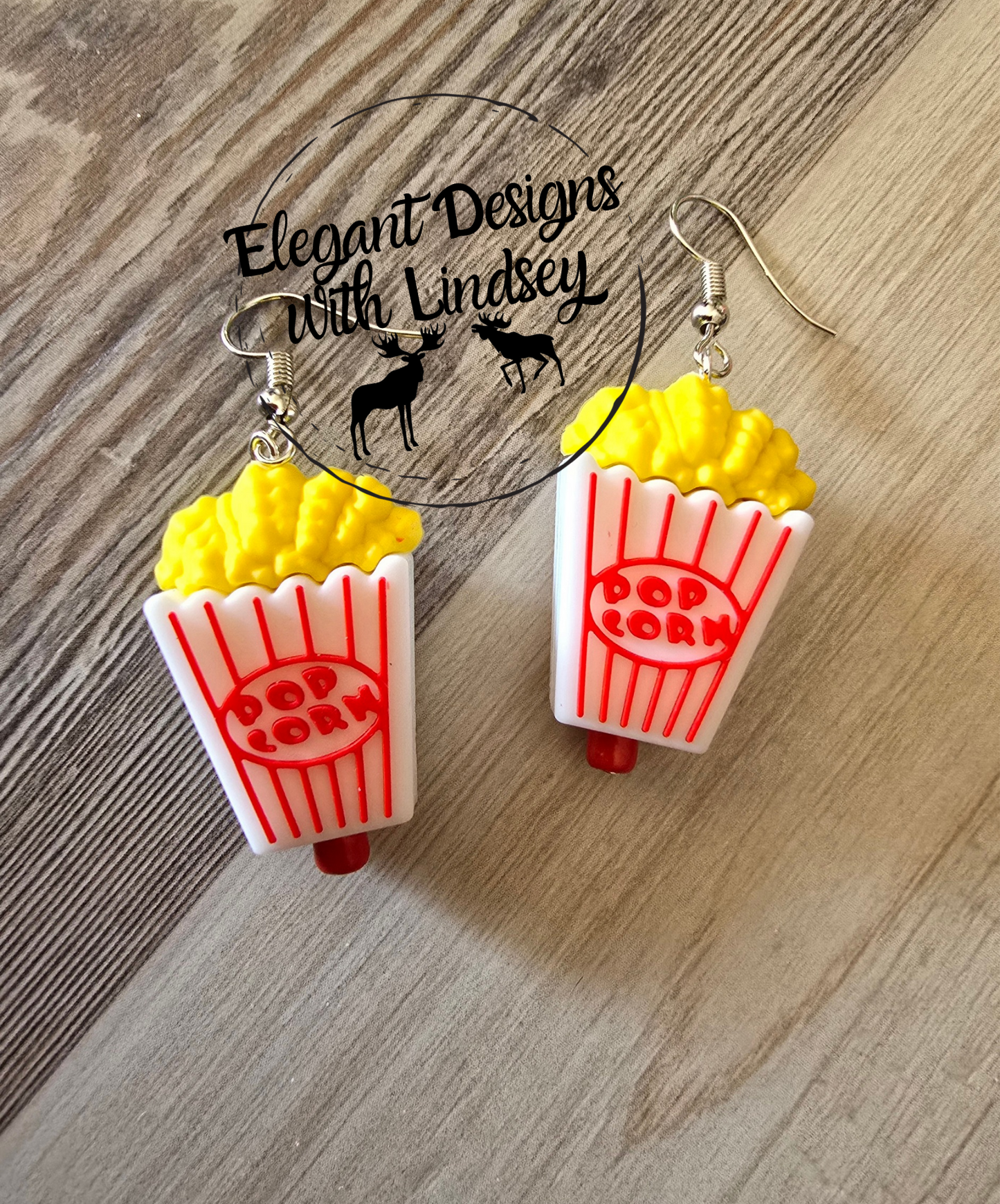 3D Popcorn Silicone Earrings