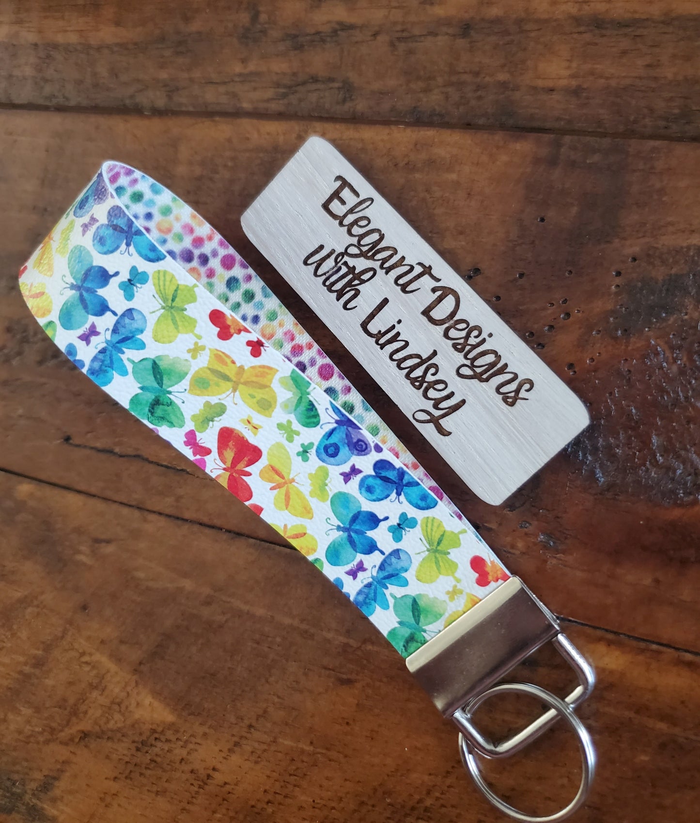 Key Fob Wristlet Keychains