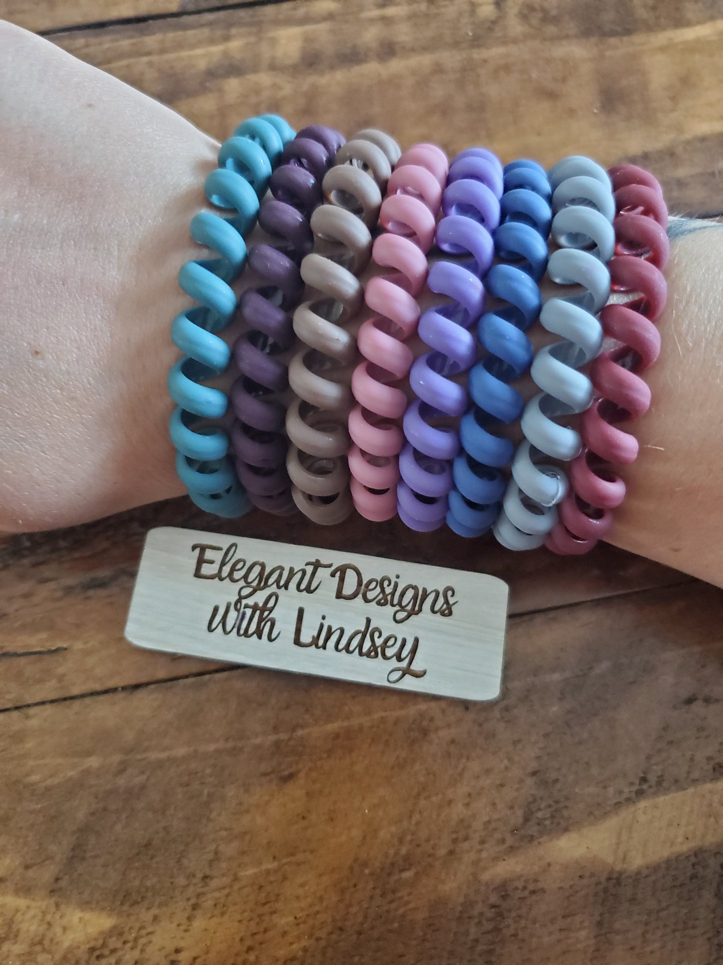 Hair twists "heather" colors
