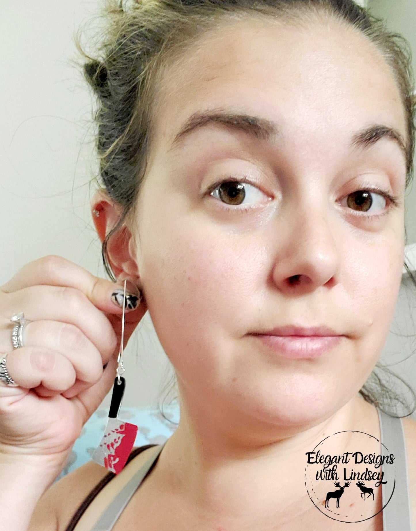 Butcher Acrylic Earrings