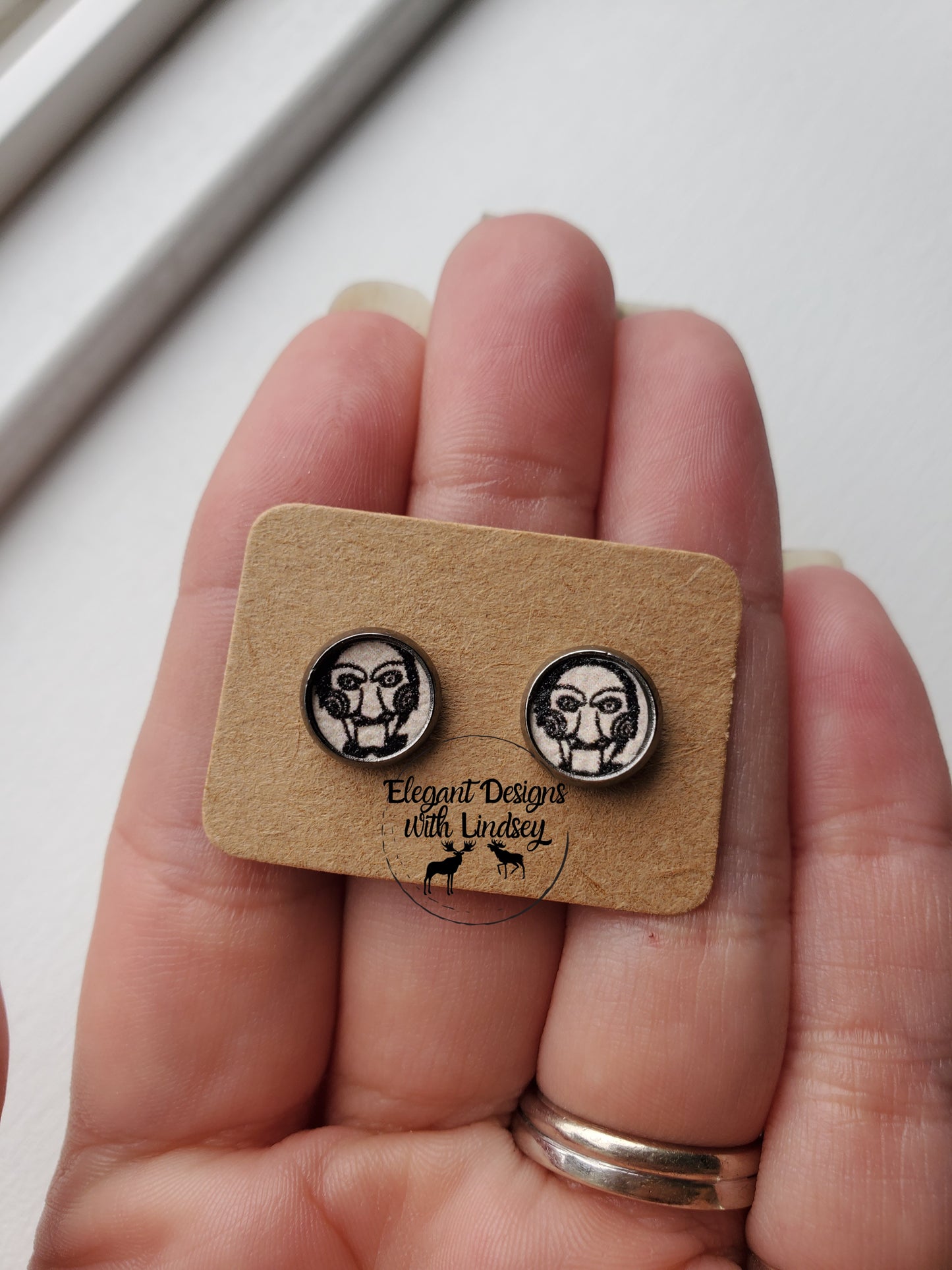 Scary squad Stud Earrings