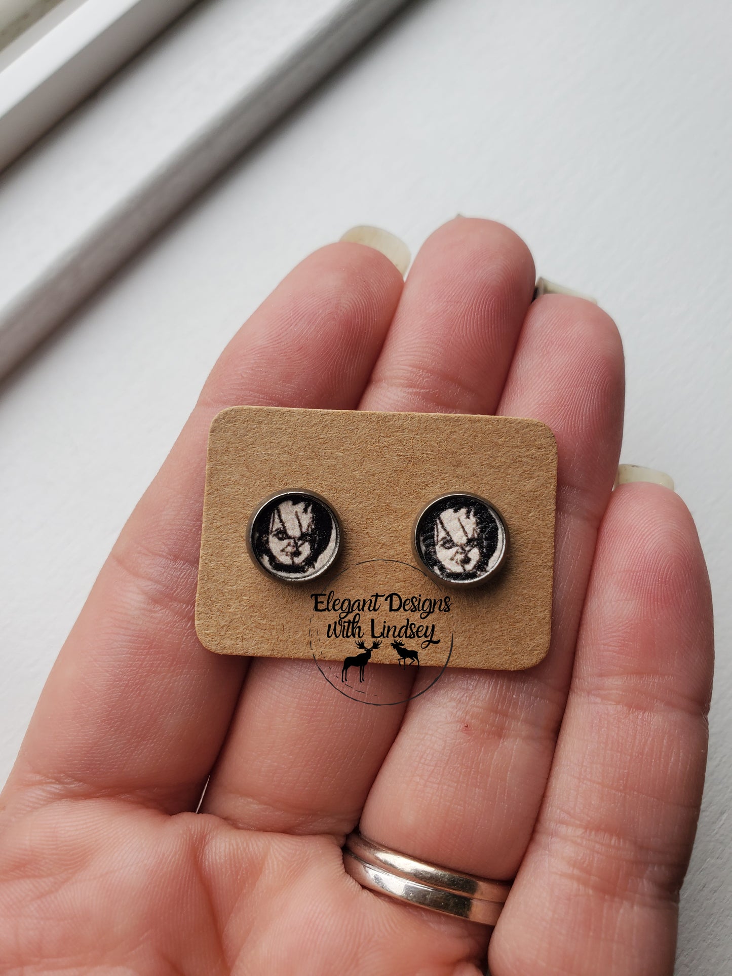 Scary squad Stud Earrings