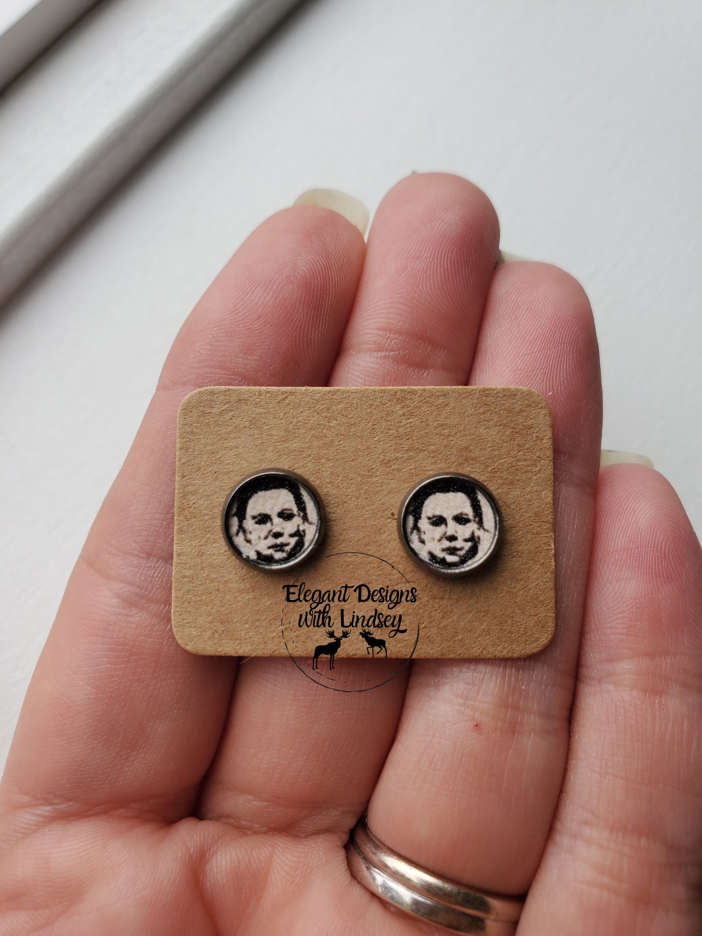 Scary squad Stud Earrings