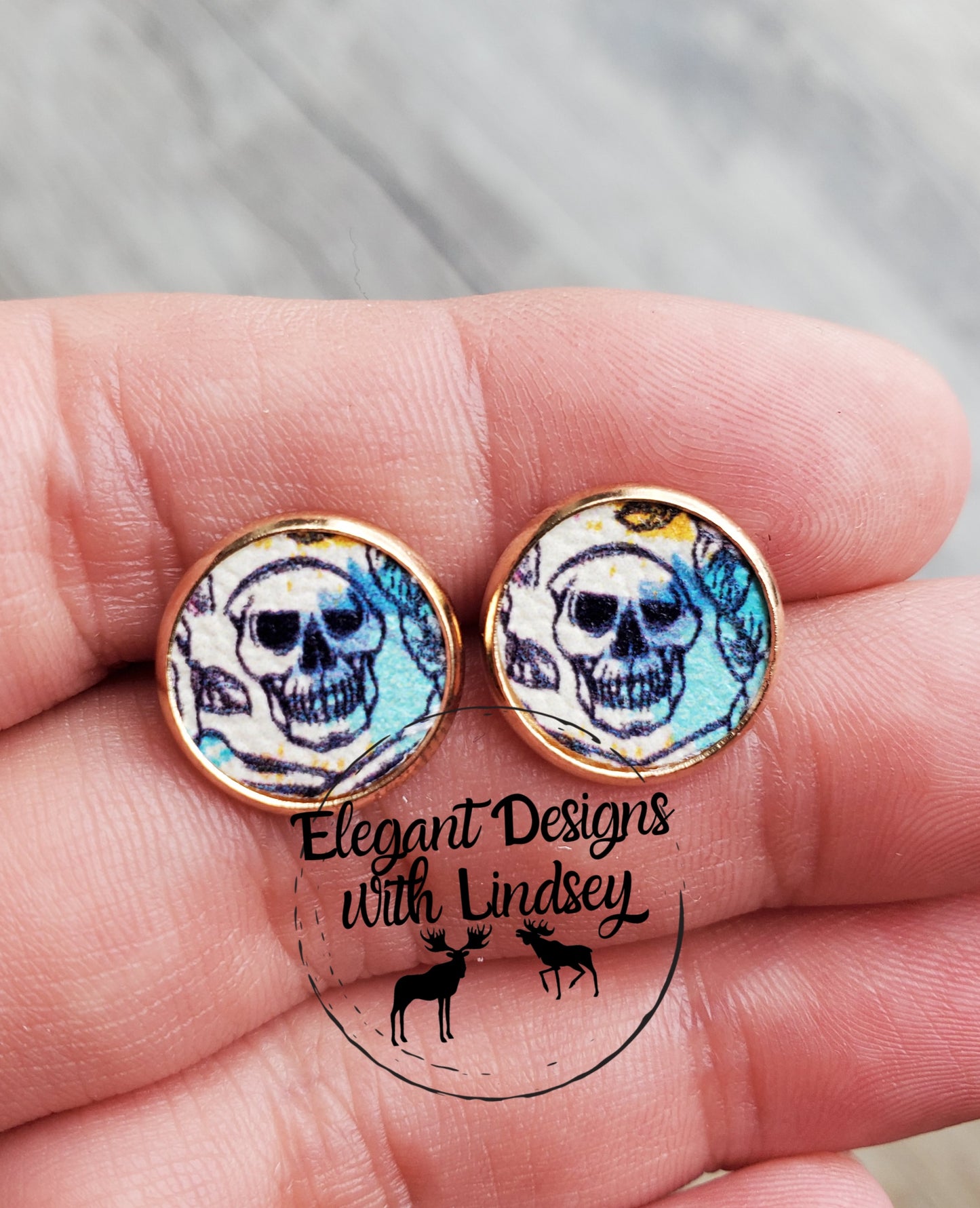 Skull Stud Earrings