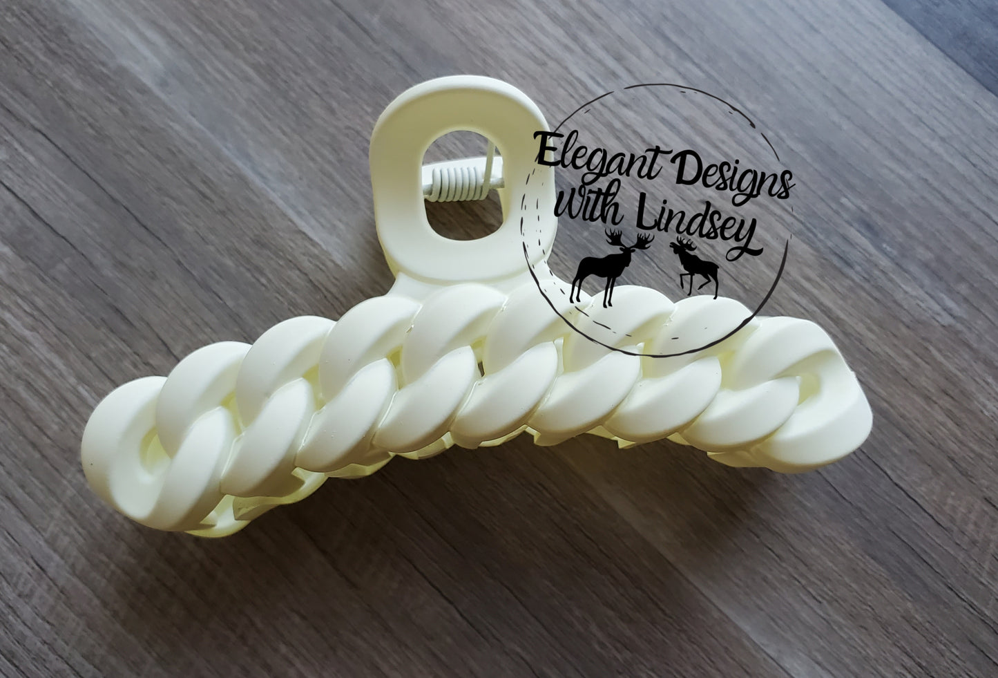 Matte Non-Slip Braided Hair Clip