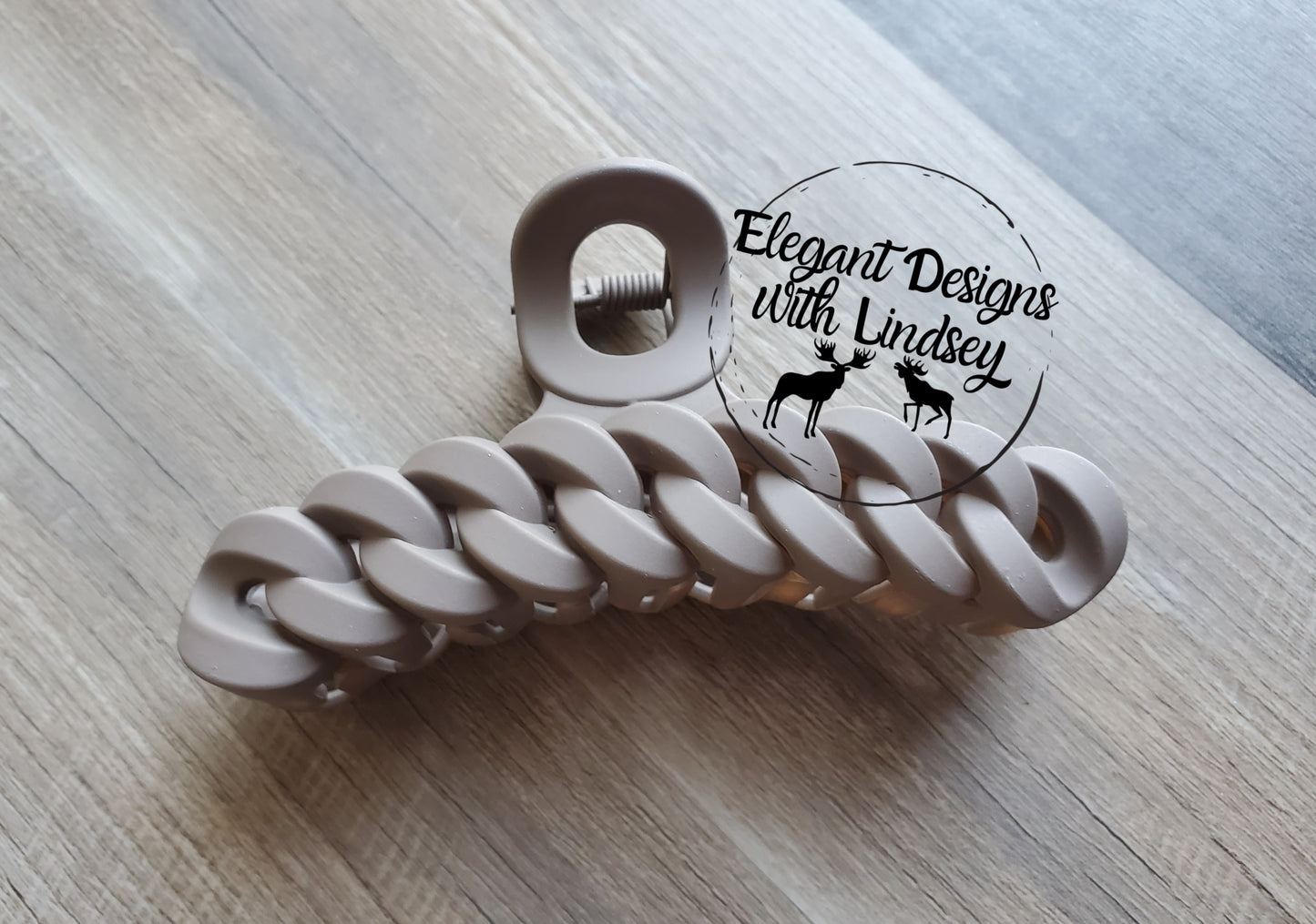 Matte Non-Slip Braided Hair Clip