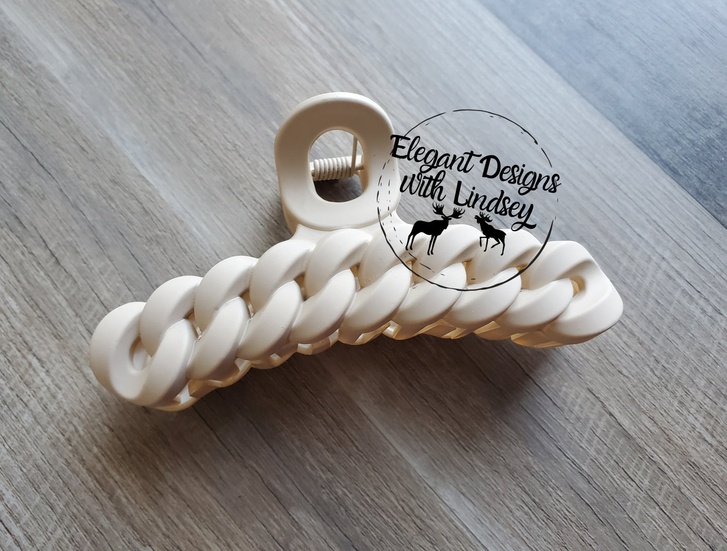 Matte Non-Slip Braided Hair Clip