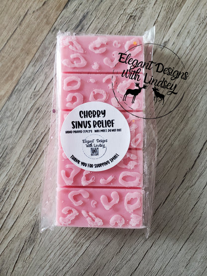 Cherry Sinus Relief Leopard Snap Bar