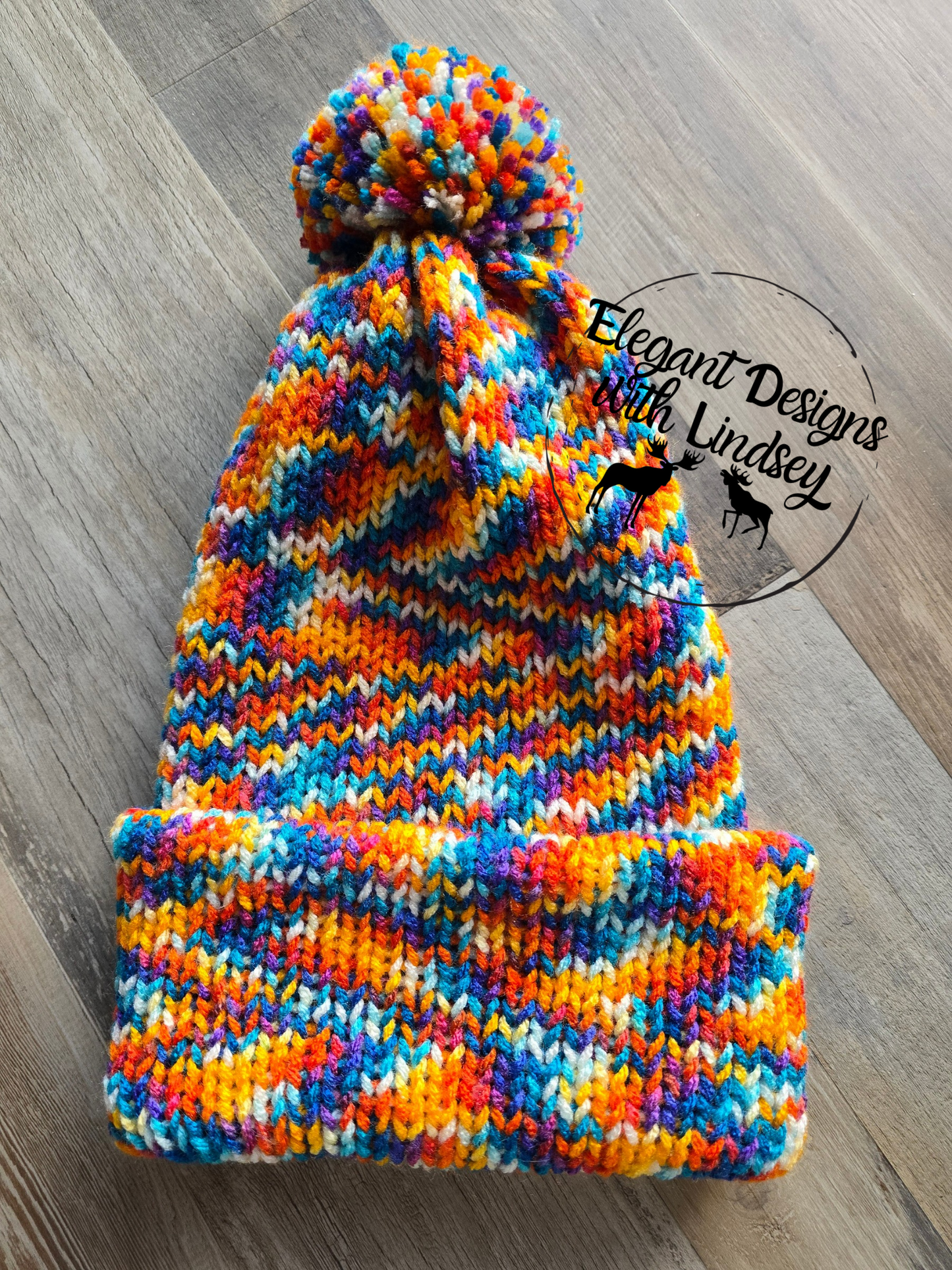 Arcade Party Winters Hat with Pom