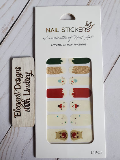 Christmas Nail Stickers-10